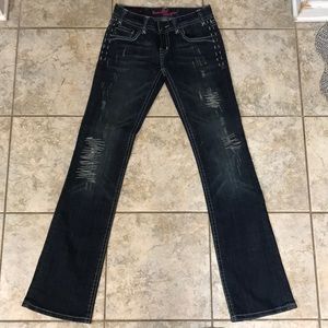 Rock and roll cowgirl jeans